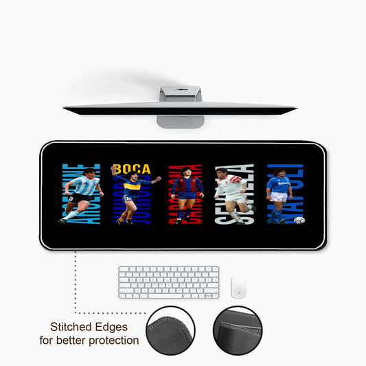 Diego Maradona career Teams Desk-Mat