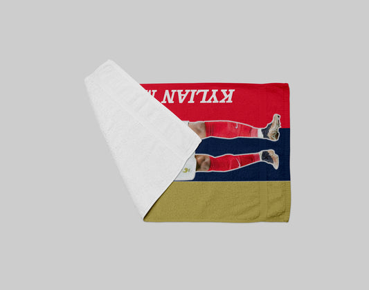 Mbappe Goat Microfiber Bath Towel | 300 GSM