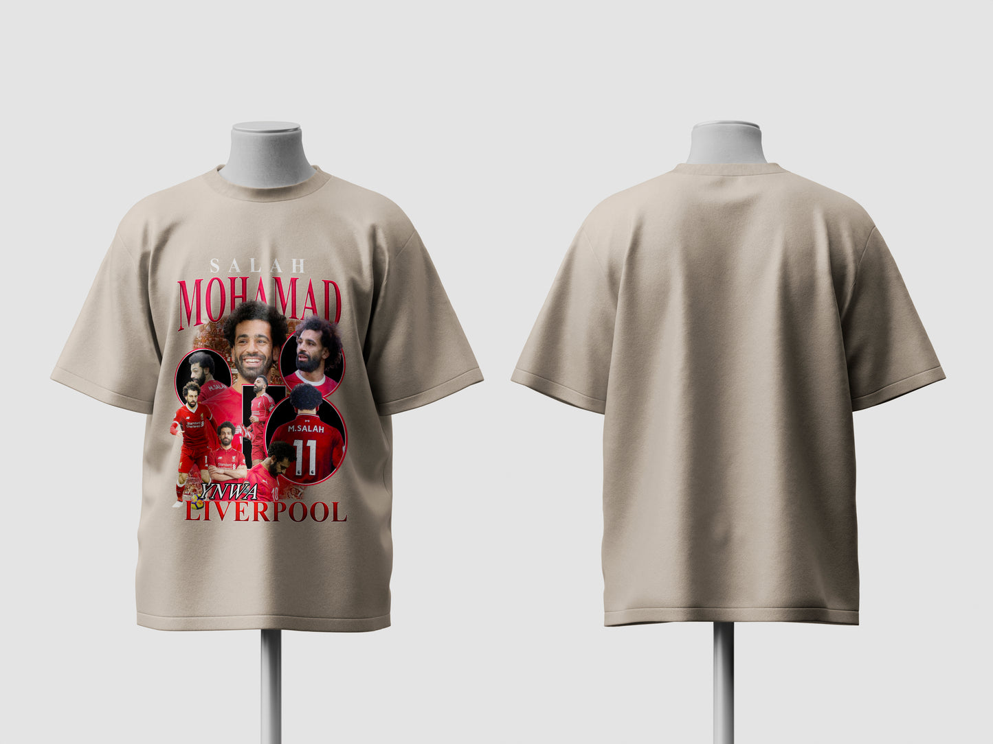 Mohamed Salah Liverpool YNWA Vintage Graphic Tee