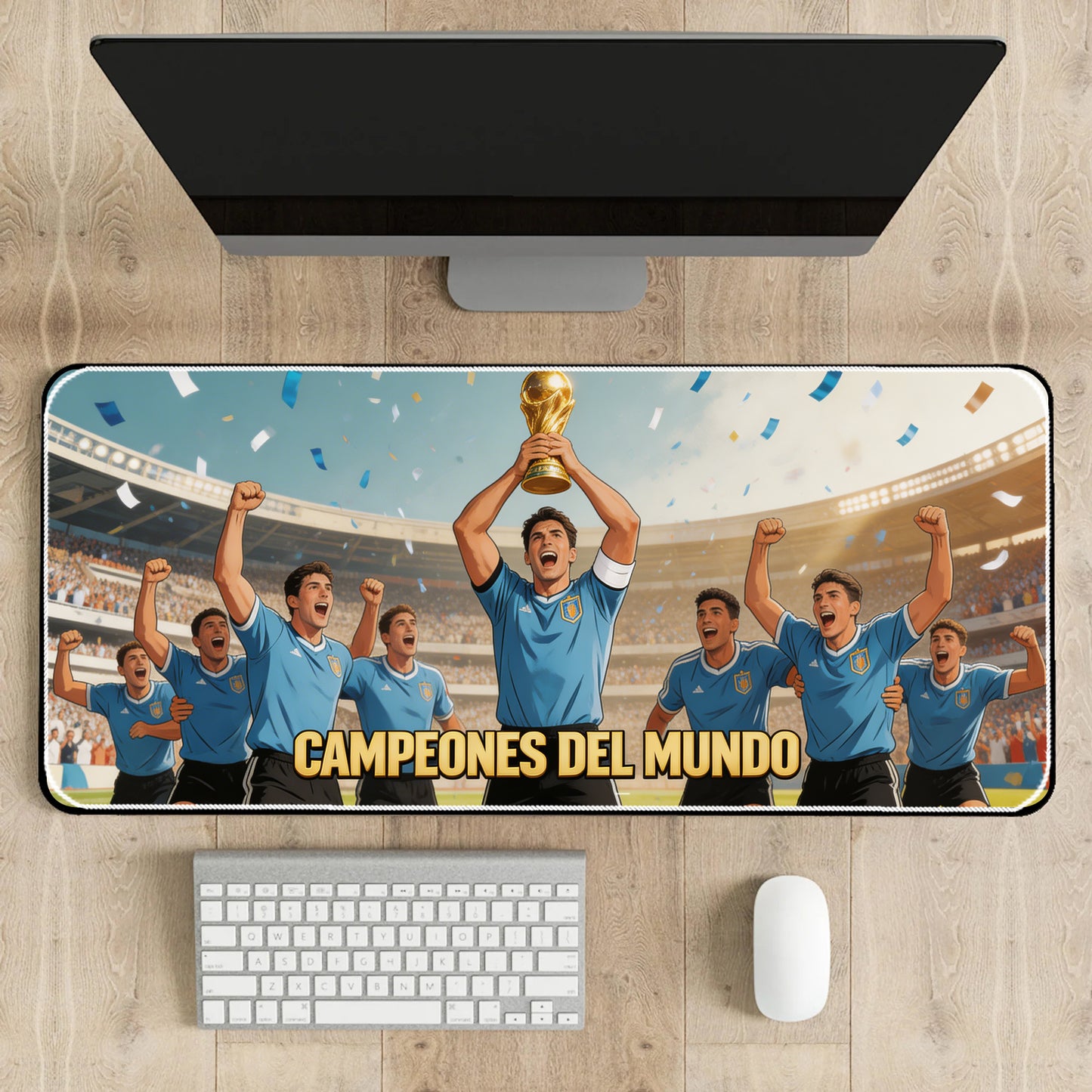 Campeones del Mundo Desk Mat