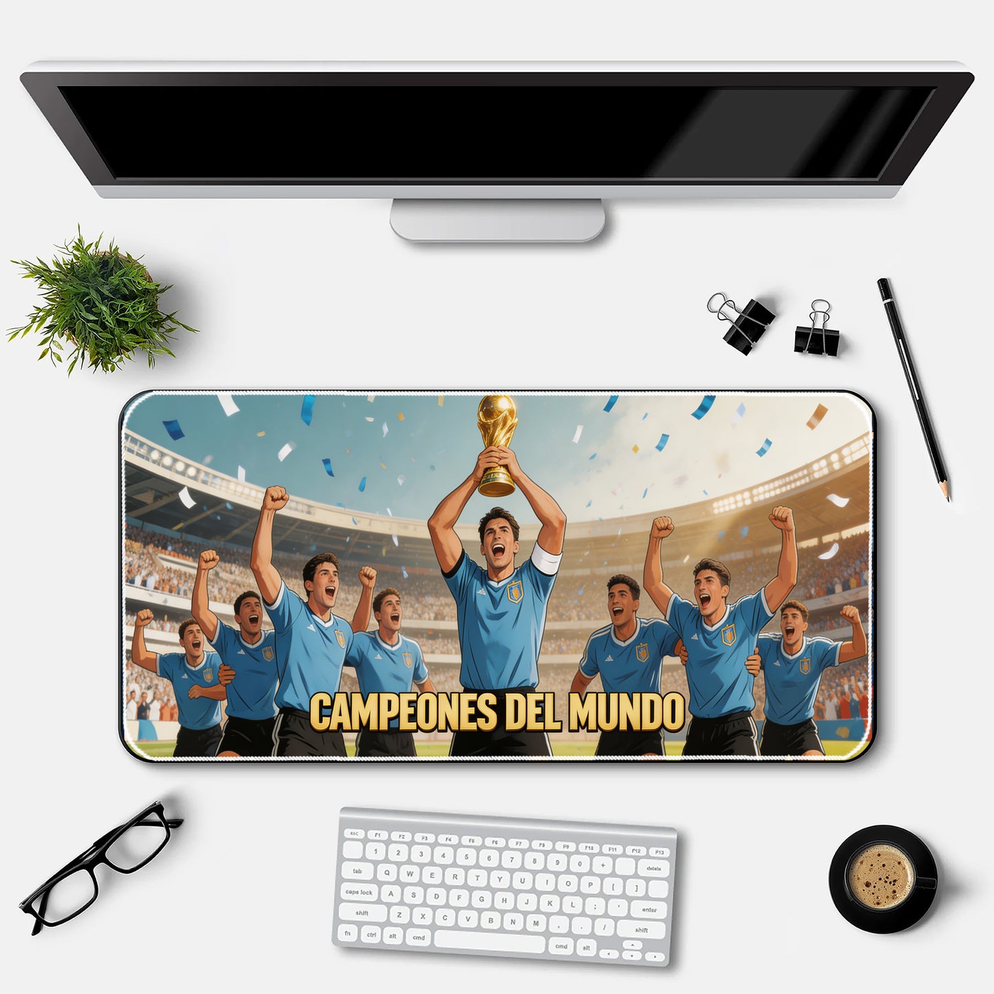 Campeones del Mundo Desk Mat