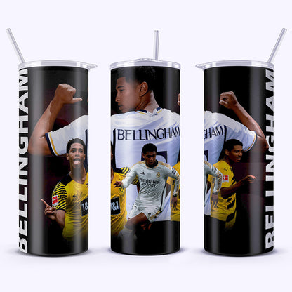 Bellindham 20oz Tumbler – Stainless Steel, Insulated, With Straw