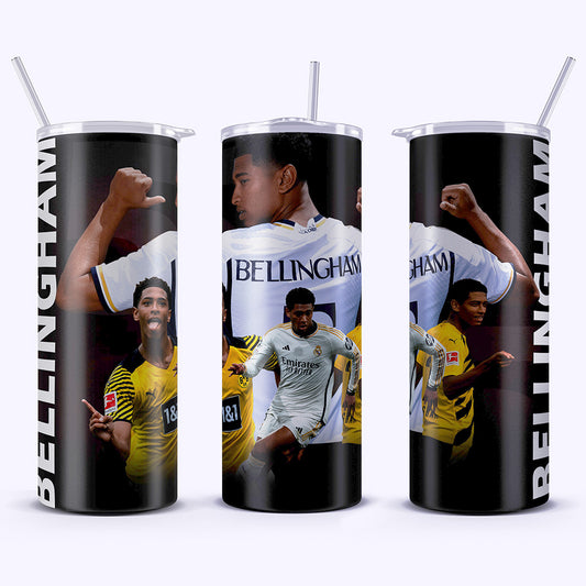 Bellindham 20oz Tumbler – Stainless Steel, Insulated, With Straw