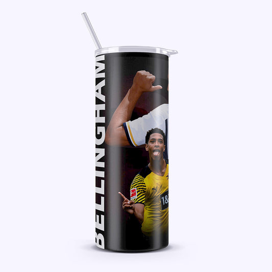 Bellindham 20oz Tumbler – Stainless Steel, Insulated, With Straw
