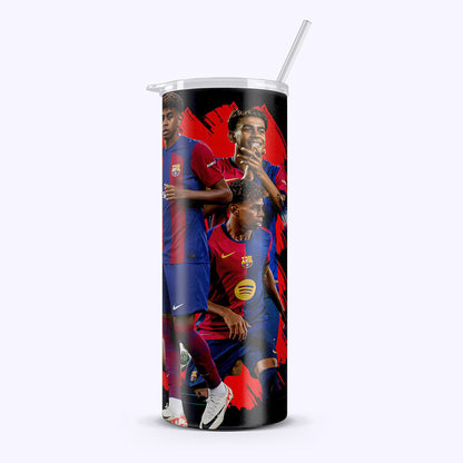 Lamine Yamal 20oz Tumbler – Stainless Steel, Insulated, With Straw