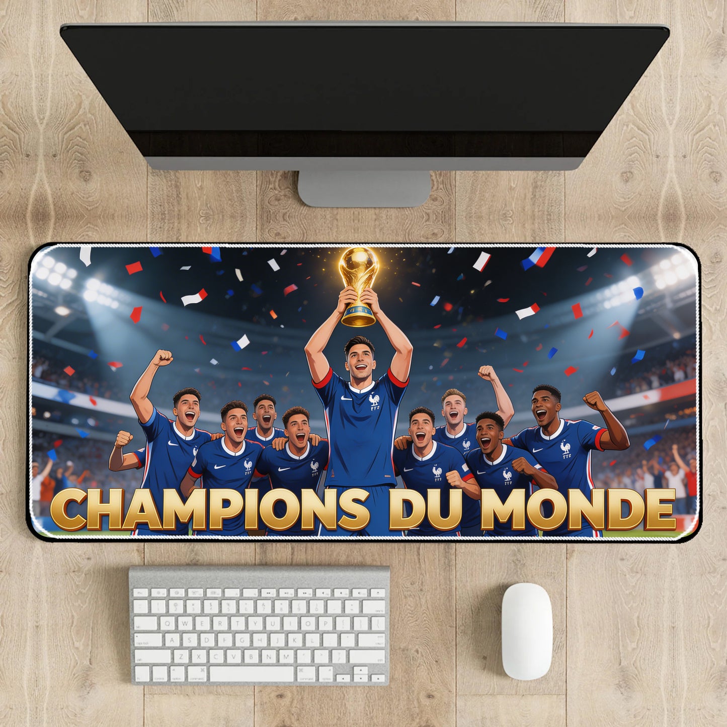 Champions du Monde Desk Mat