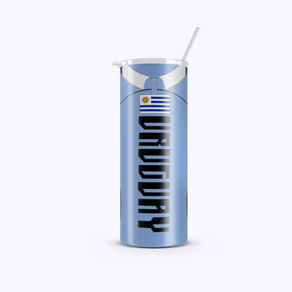 Vichy deodorant bottle with red cap on a white background
