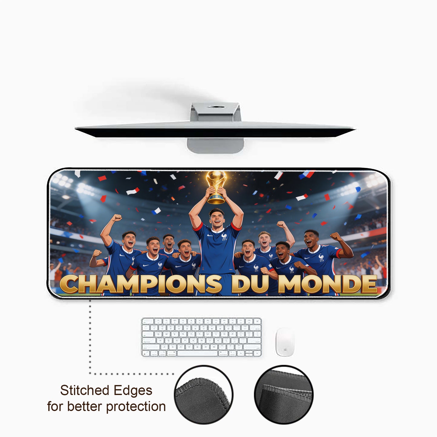 Champions du Monde Desk Mat