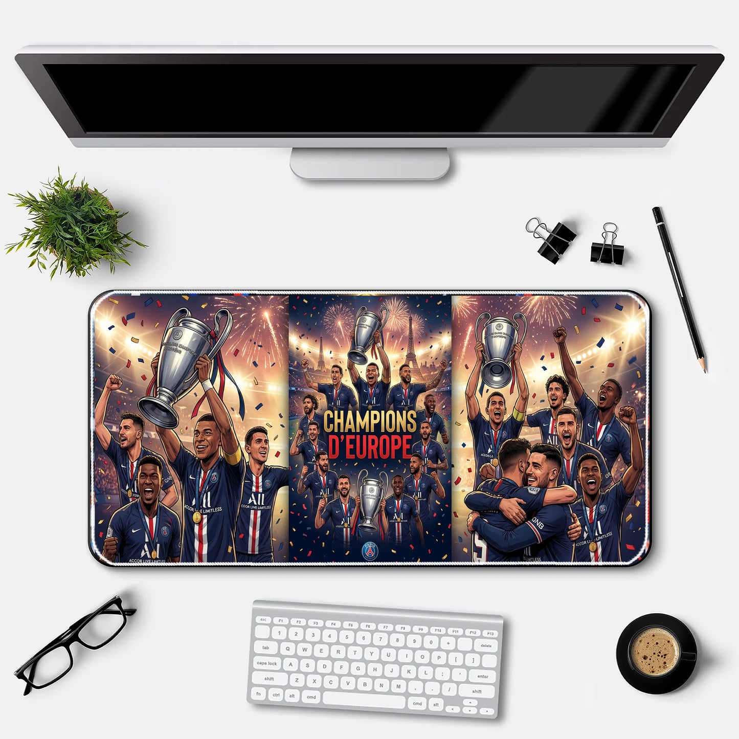 Europe Champions Trophy Desk Mat