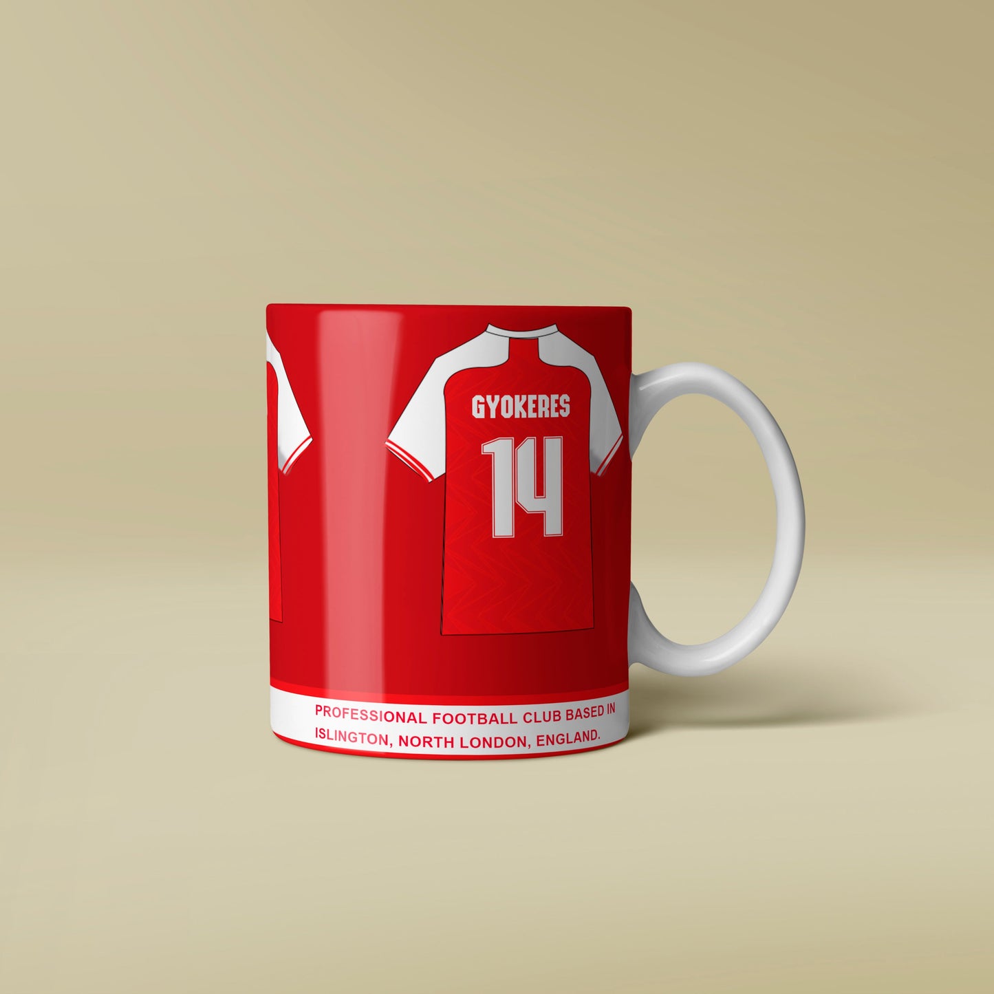 Arsenal Home Jersey Mug 25/26