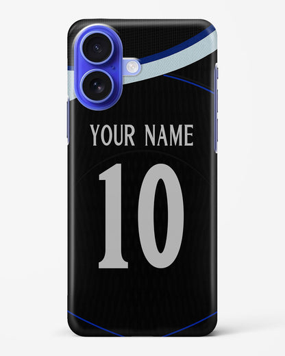 Personalized Chelsea Third 25/26 Soccer Jersey Hard Case for iPhone