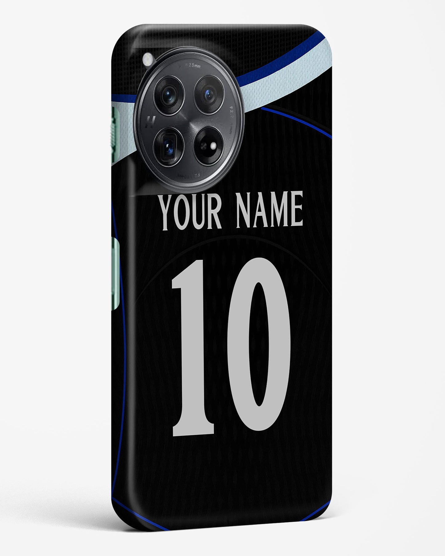 Personalized soccer jersey hard case in Chelsea Third 25/26 design