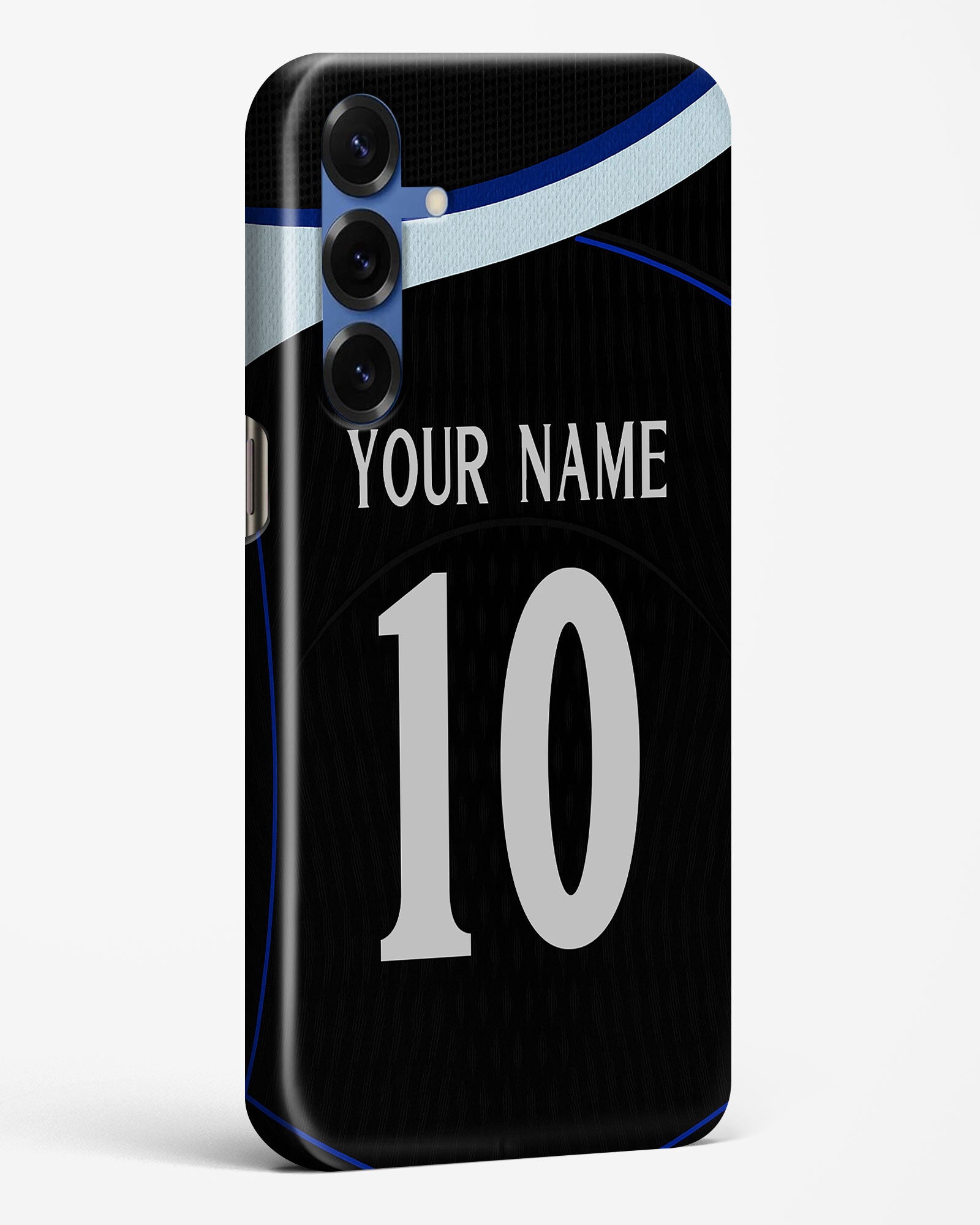 Personalized hard phone case inspired by Chelsea Third 25/26 jersey