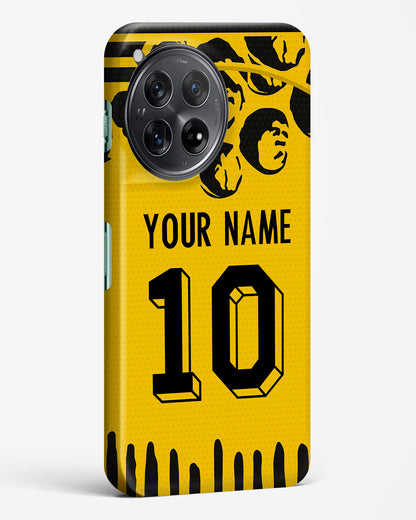 Personalized soccer jersey hard case in Dortmund Home 25/26 design