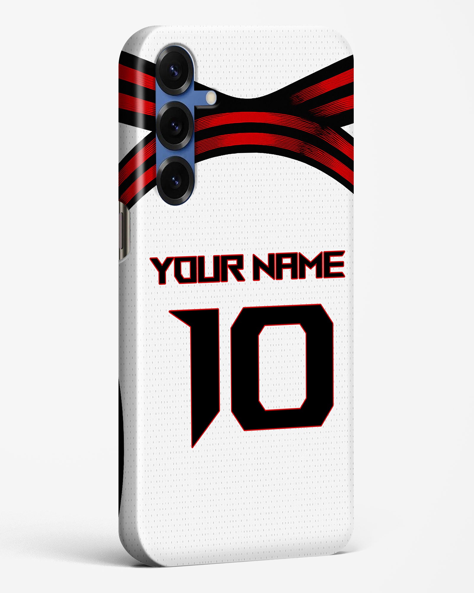 Personalized hard phone case inspired by Flamengo Away 25/26 jersey