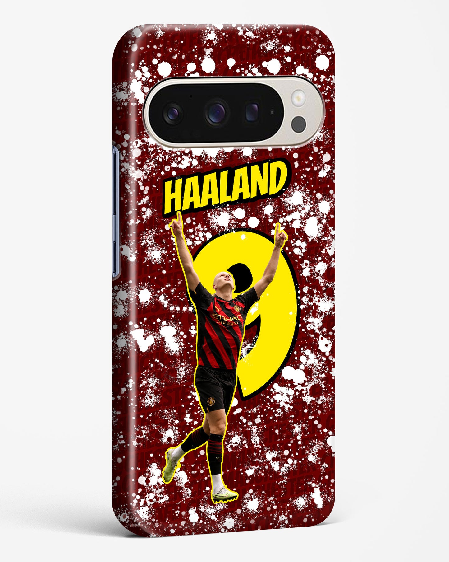 Haaland football celebration graphic phone hard case