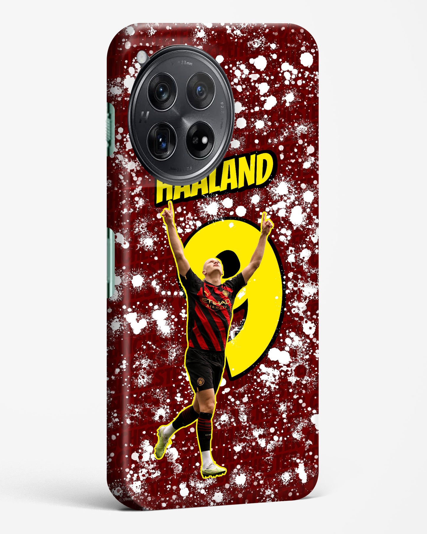 Haaland football celebration graphic phone hard case