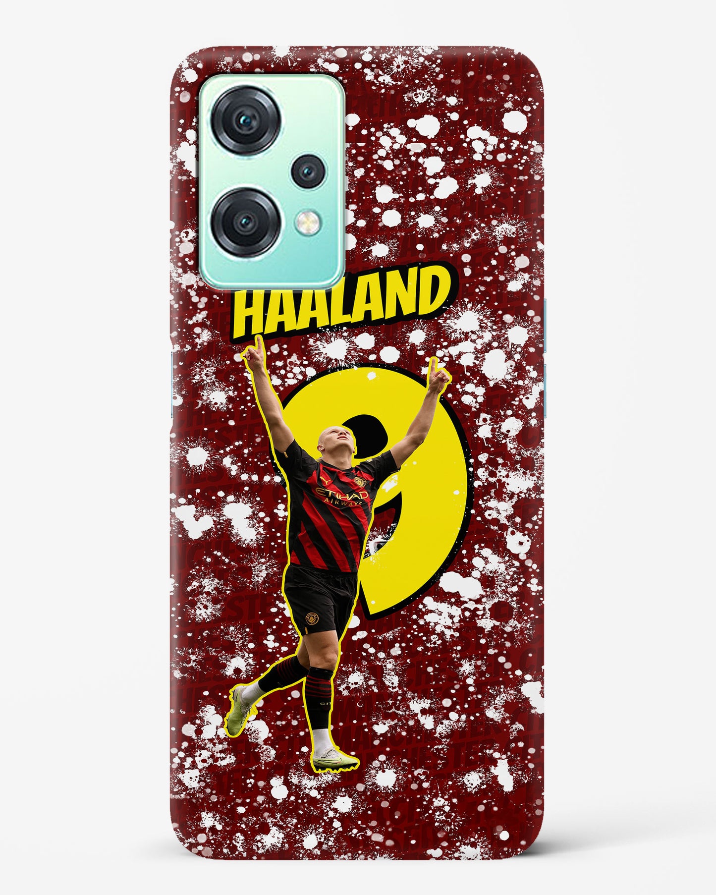 Haaland Graffiti Soccer Phone  Hard Case