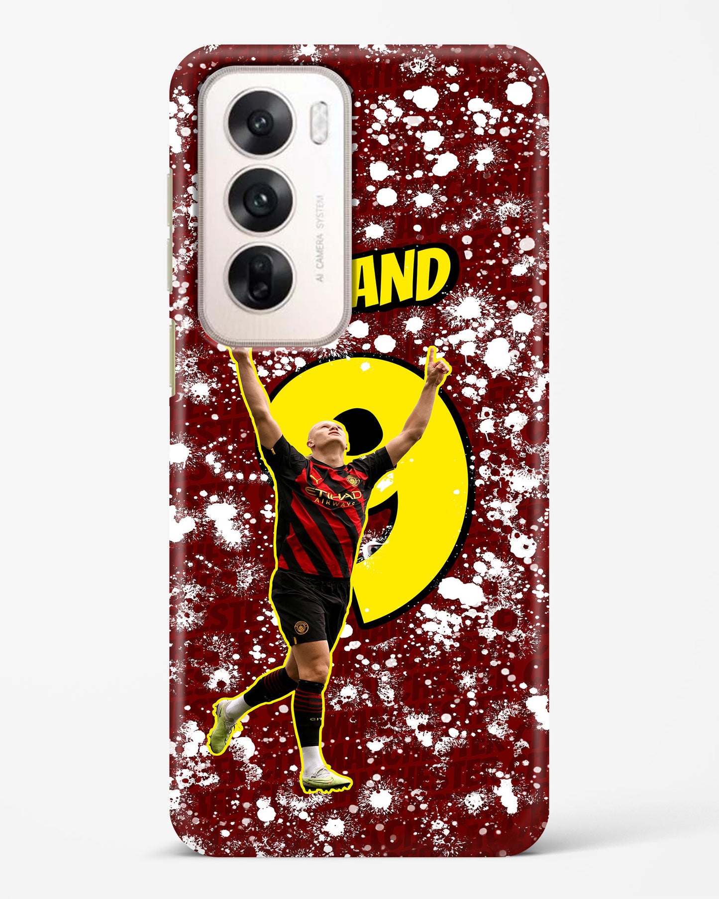 Haaland number 9 fan phone case design