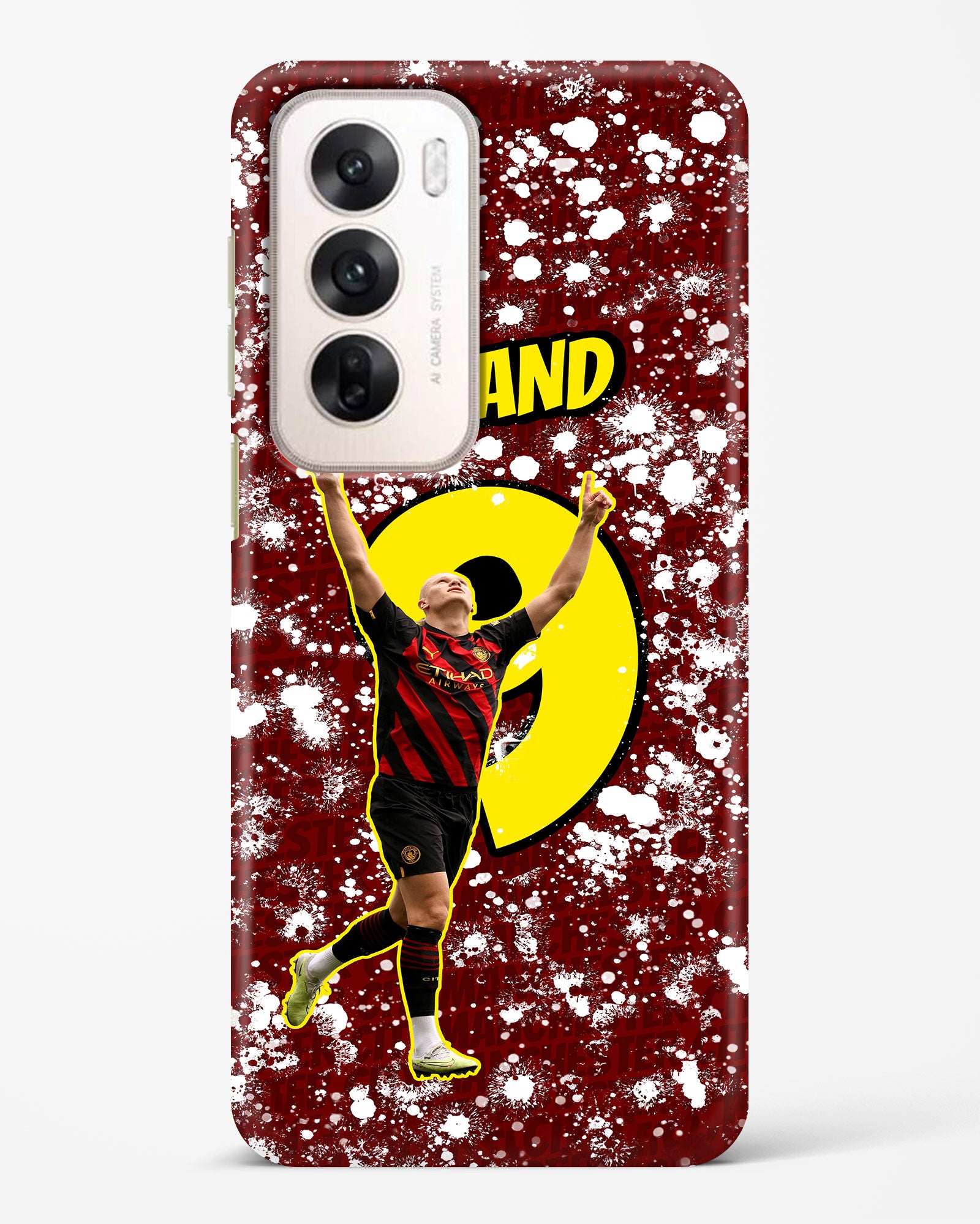 Haaland number 9 fan phone case design