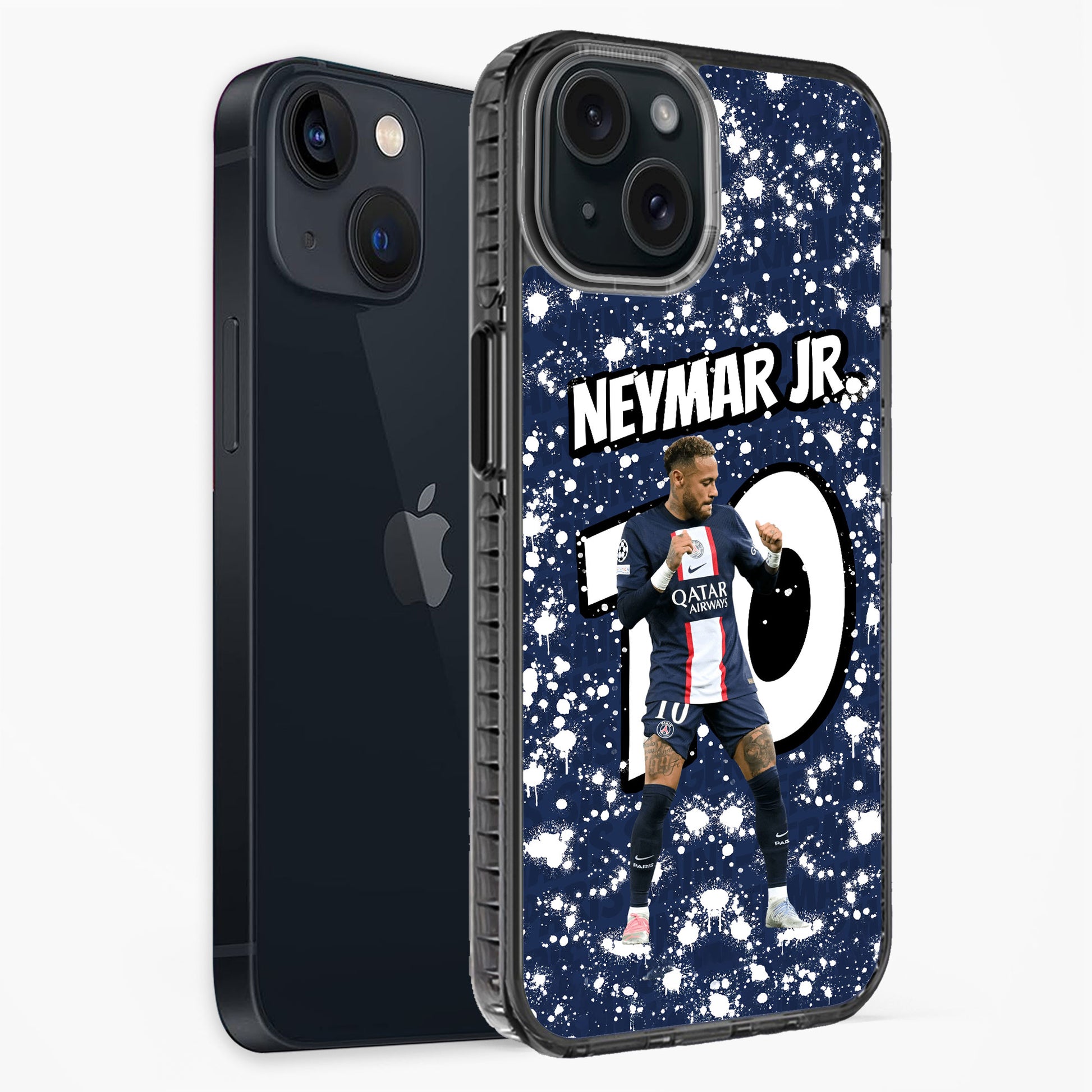 Phone case with Neymar Jr. design on a white background