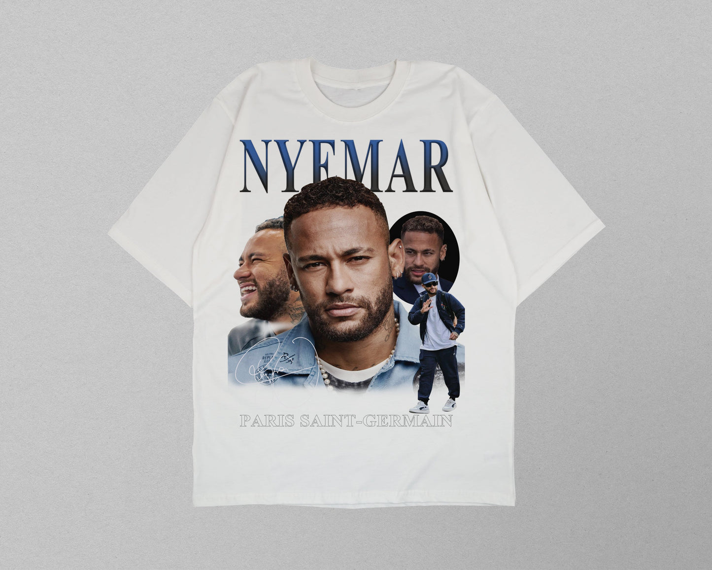 neymar jr psg fan apparel graphic tee