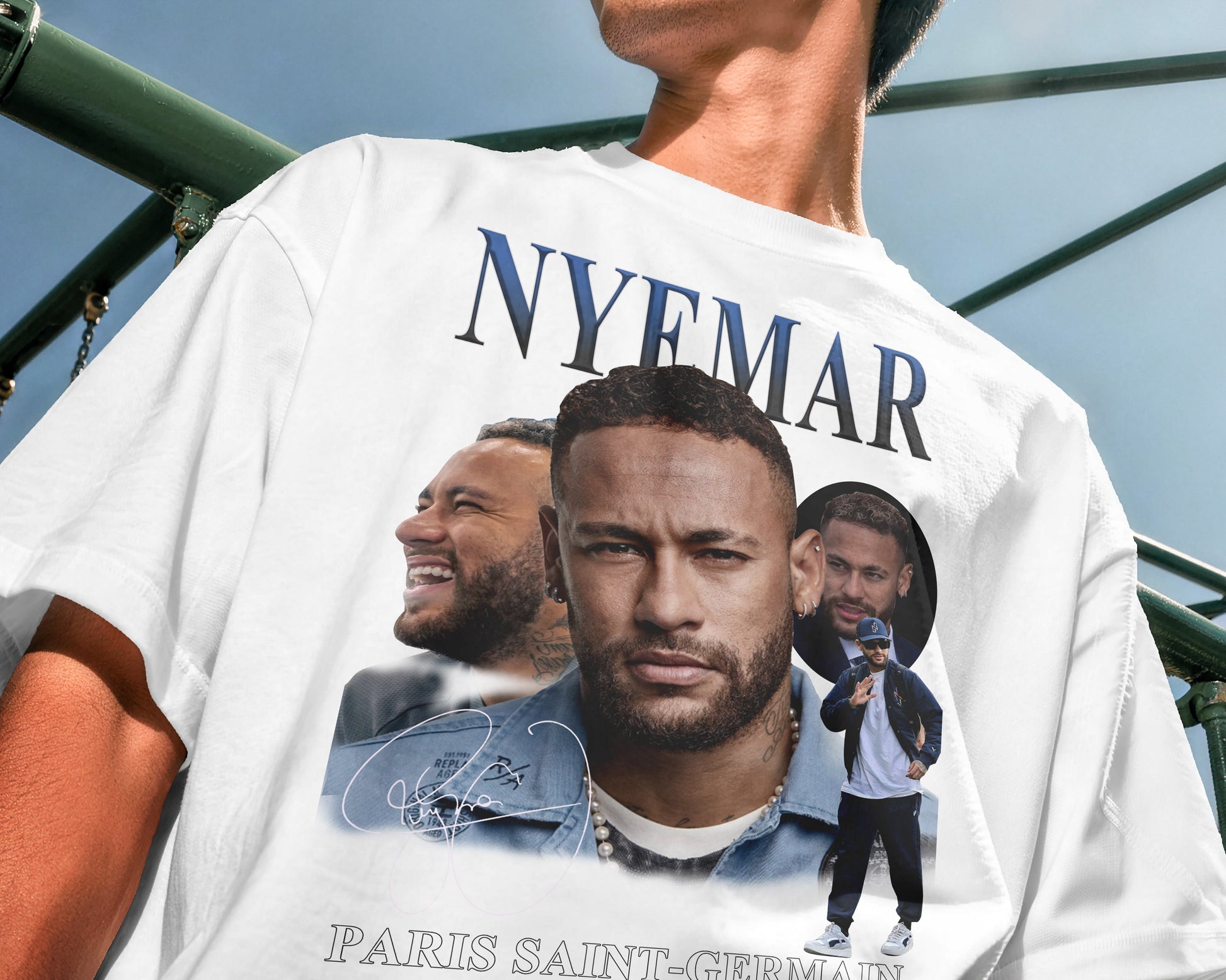 neymar jr football streetwear t shirt
