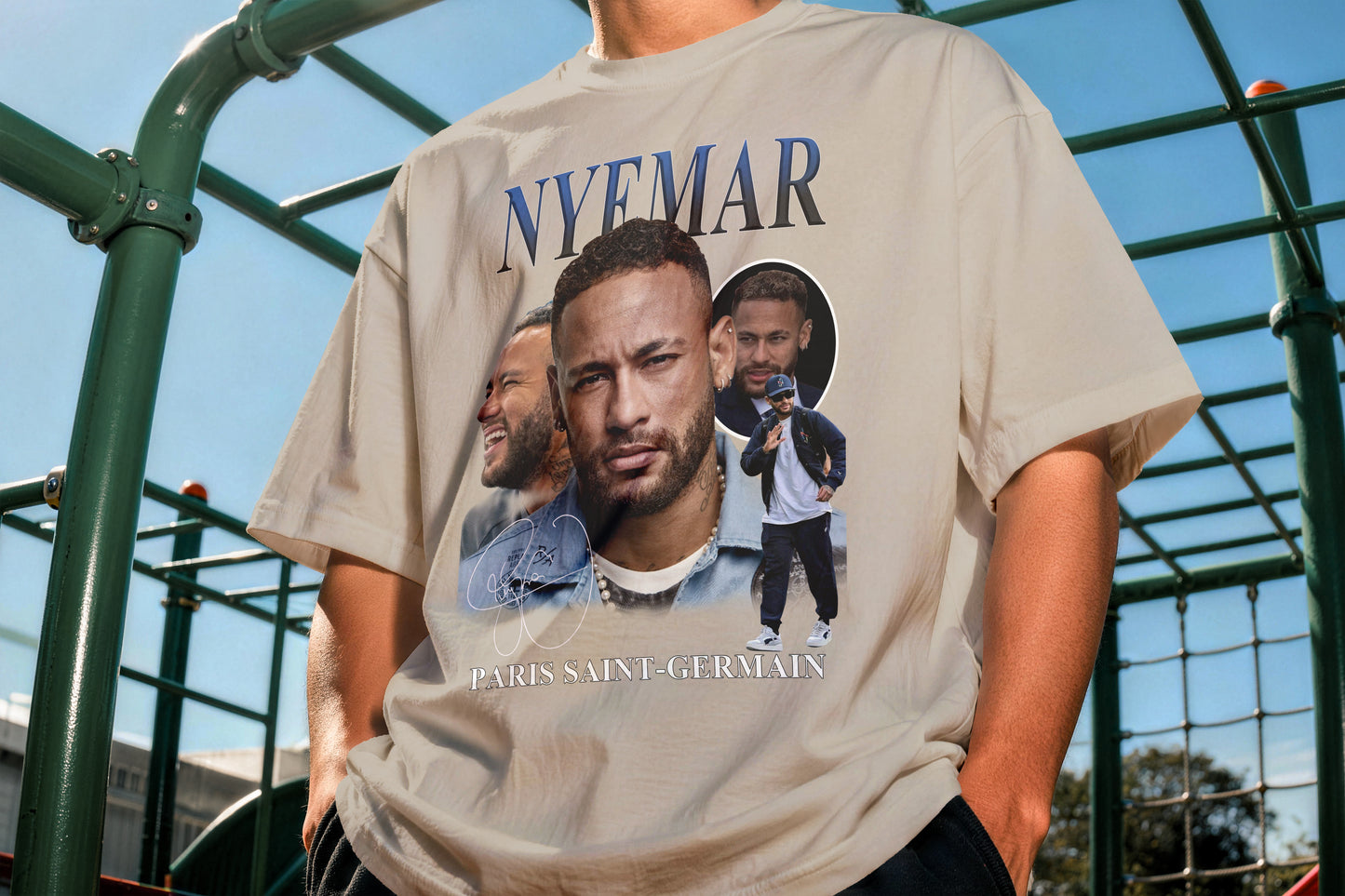 neymar jr psg football graphic t shirt