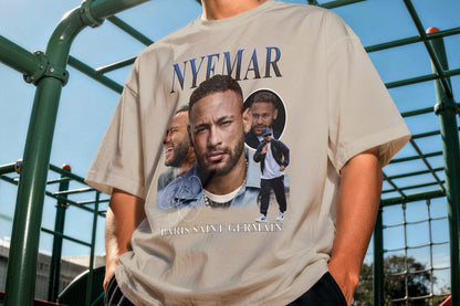 neymar jr psg football graphic t shirt