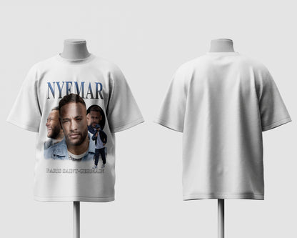 neymar psg graphic football fan tee