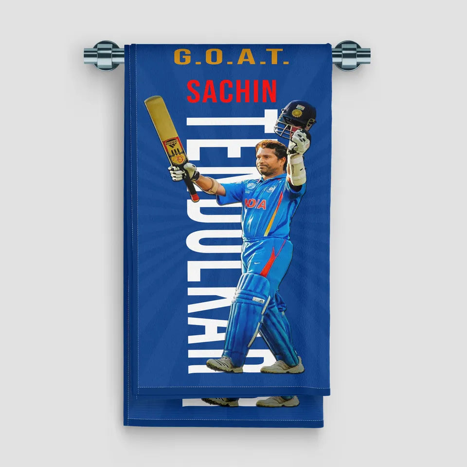 Sachin Tendulkar Microfiber Bath Towel | 300 GSM