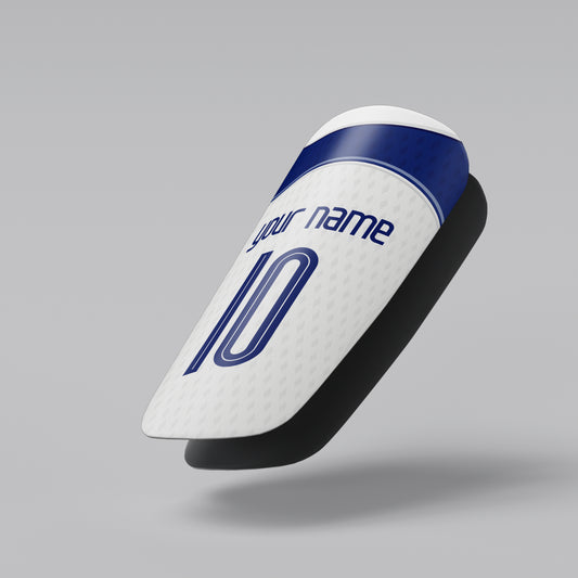 Phone case with red and green stripes and number 10 on a light gray background