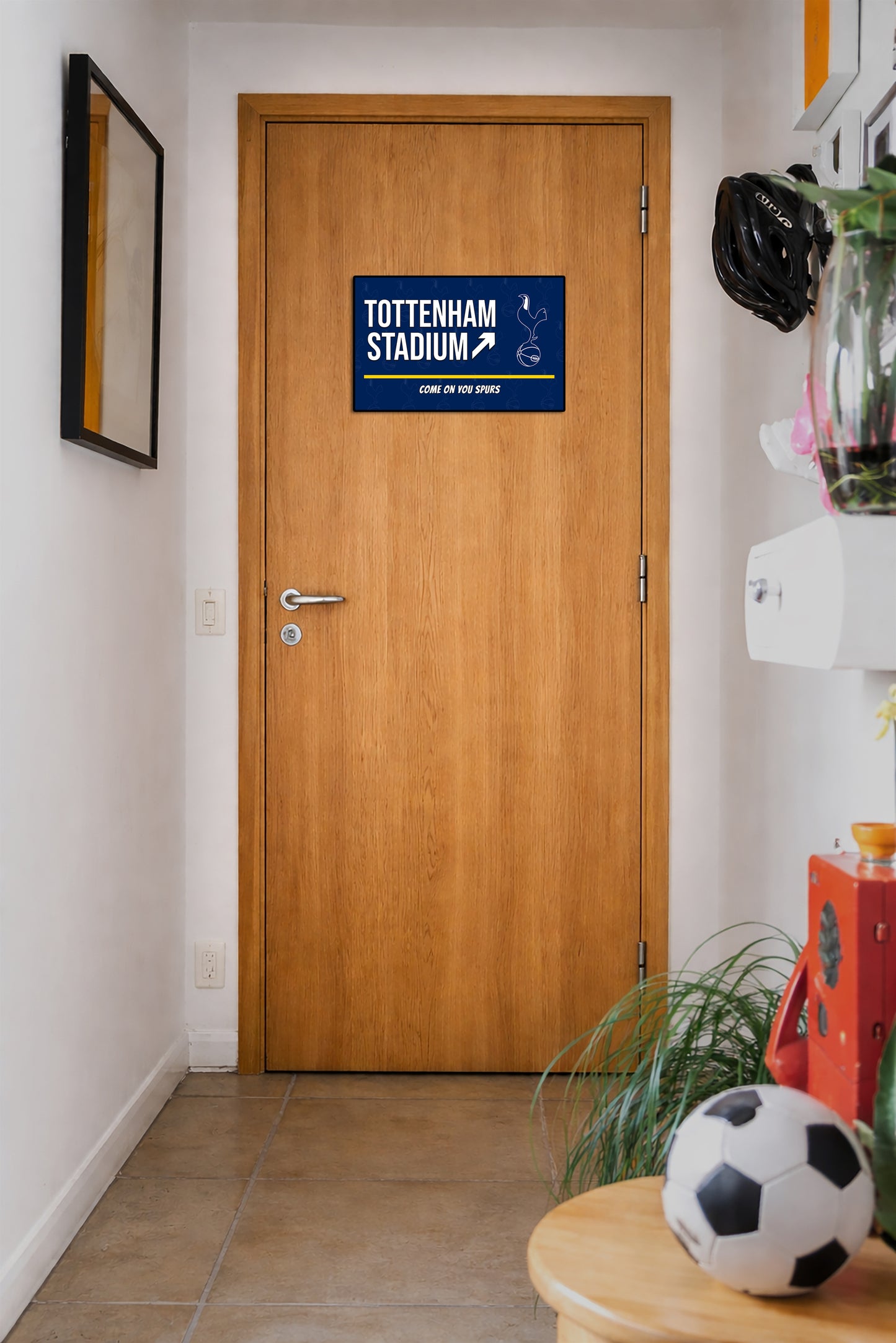 Tottenham Stadium Door Signs