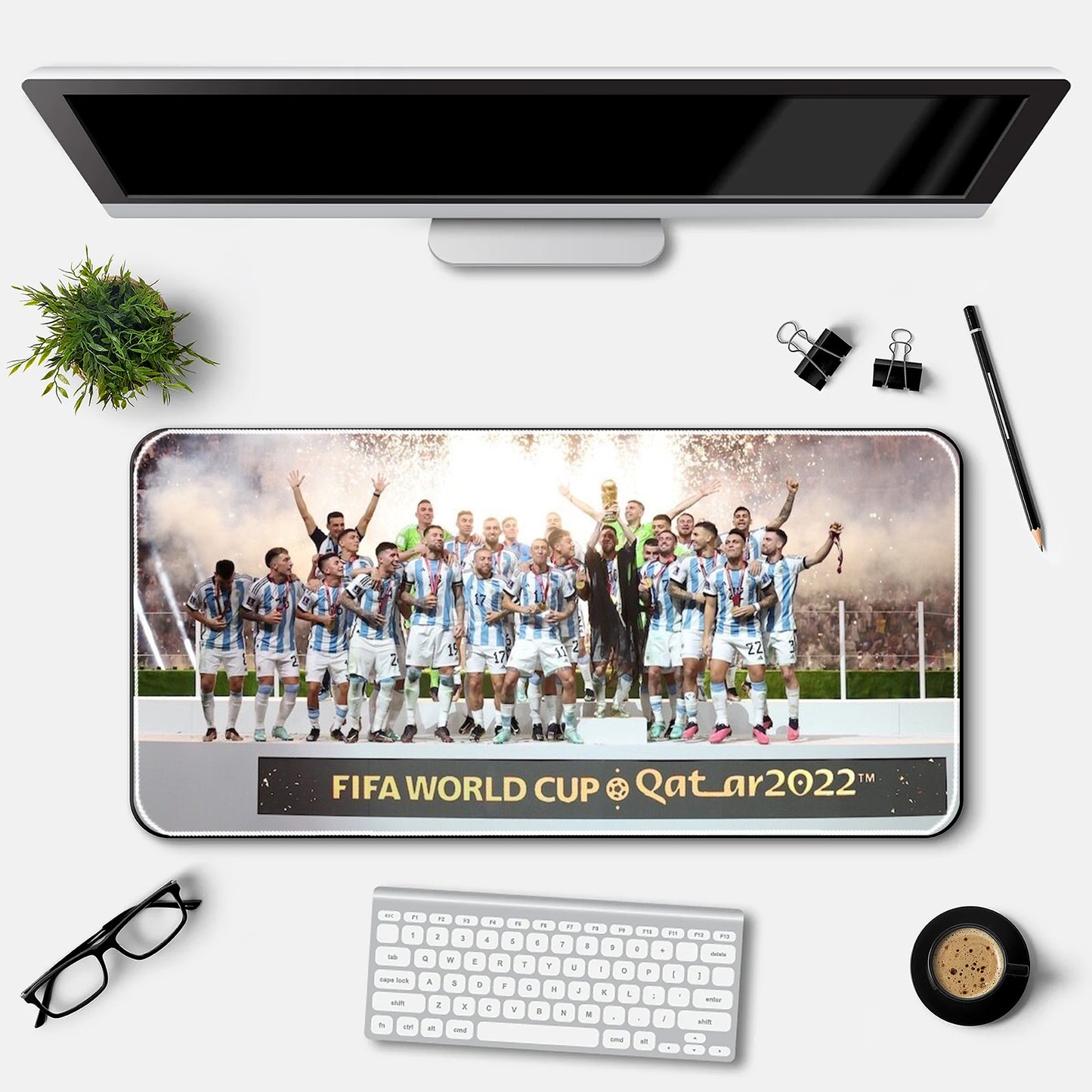 Argentina World Champions career Team Desk-Mat