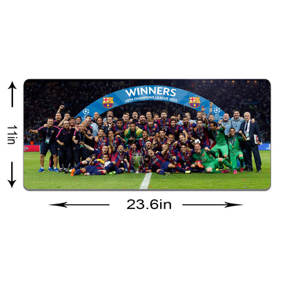 Champions of Europe - Barca 2015 career Teams Desk-Mat