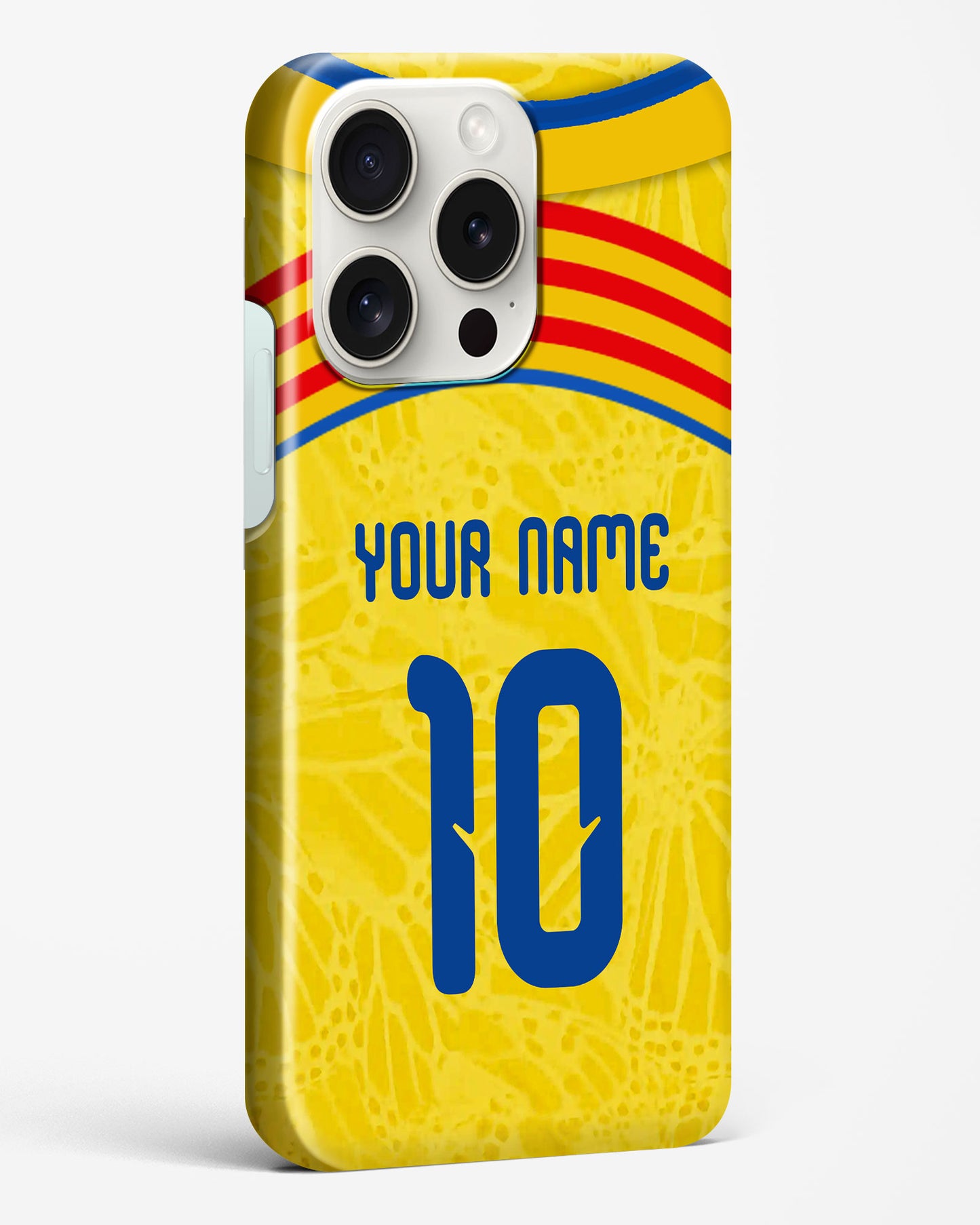 Colombia 25/26 Soccer Jersey Hard Case with custom name and number