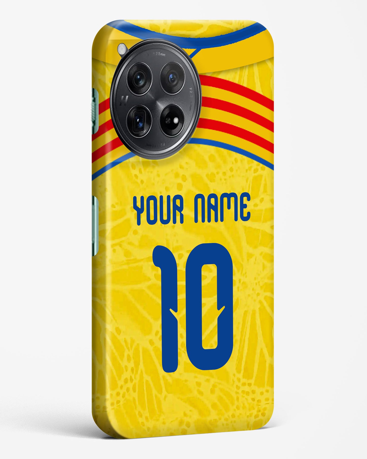 Personalized soccer jersey hard case in Colombia 25/26 design