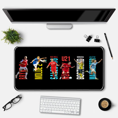 Erling Haaland Career Teams Desk-Mat