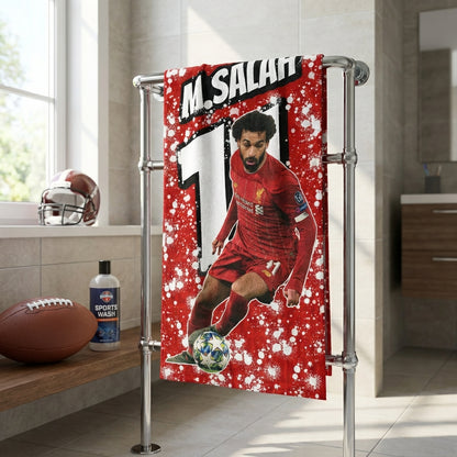 Mohamed Salah Microfiber Bath Towel | 300 GSM