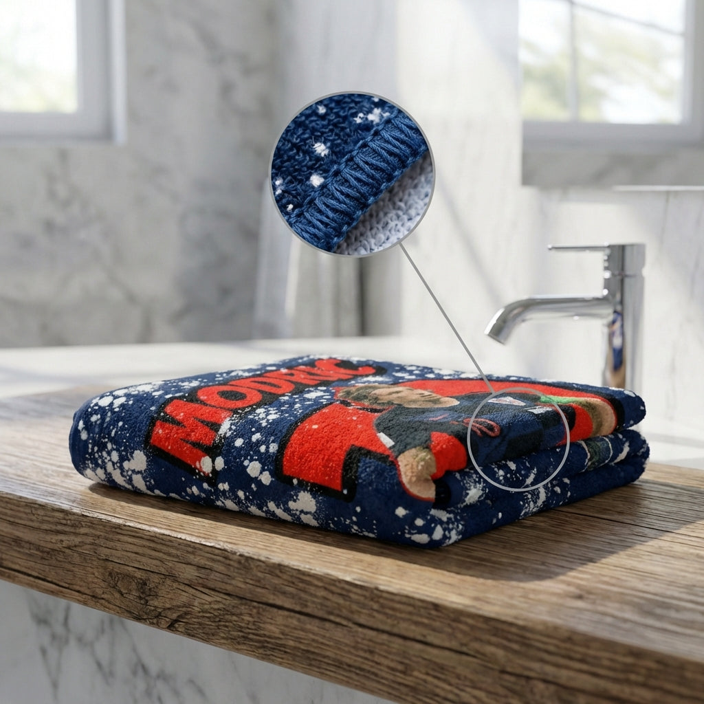 Luka Modrić Microfiber Bath Towel | 300 GSM