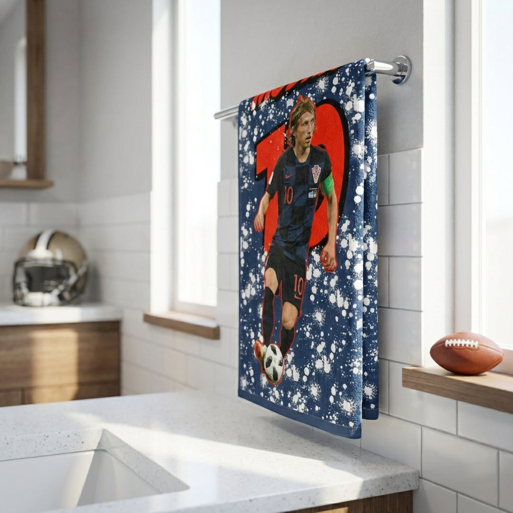 Luka Modrić Microfiber Bath Towel | 300 GSM