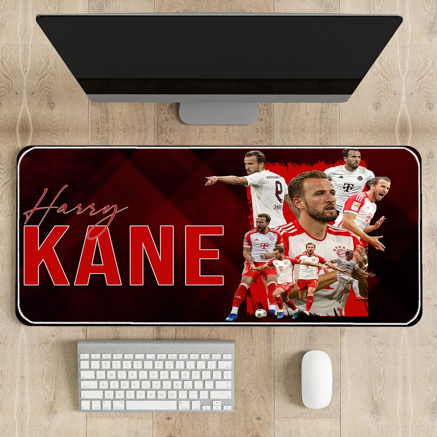 Harry Kane Red Warrior Career Teams Desk- Mat