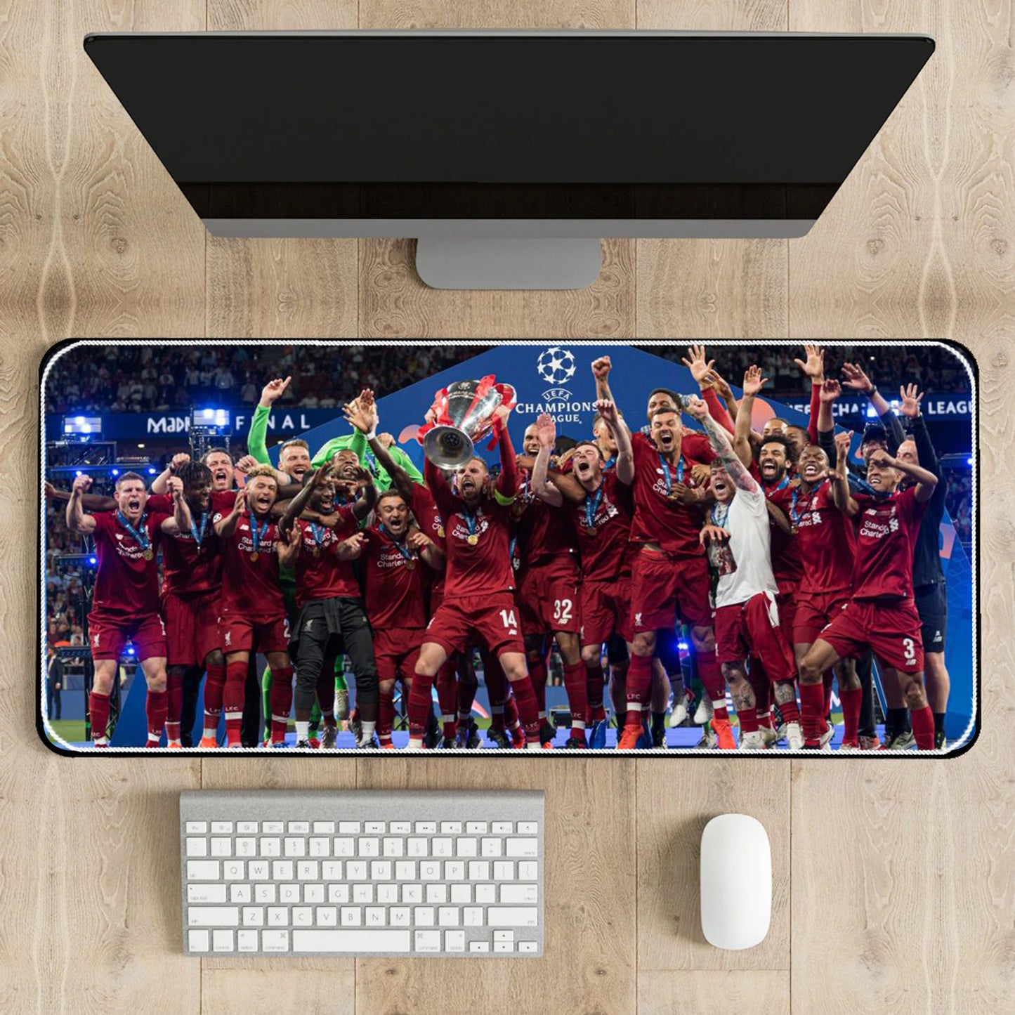 Liverpol Champions 2019 Career Teams Desk- Mat
