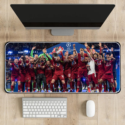 Liverpol Champions 2019 Career Teams Desk- Mat
