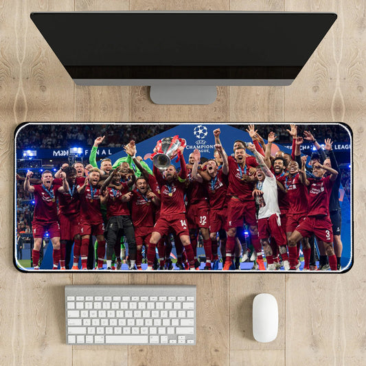 Liverpol Champions 2019 Career Teams Desk- Mat