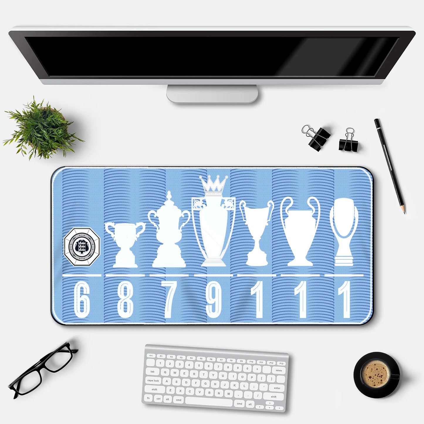 City of Trophies Career Teams Desk-Mat