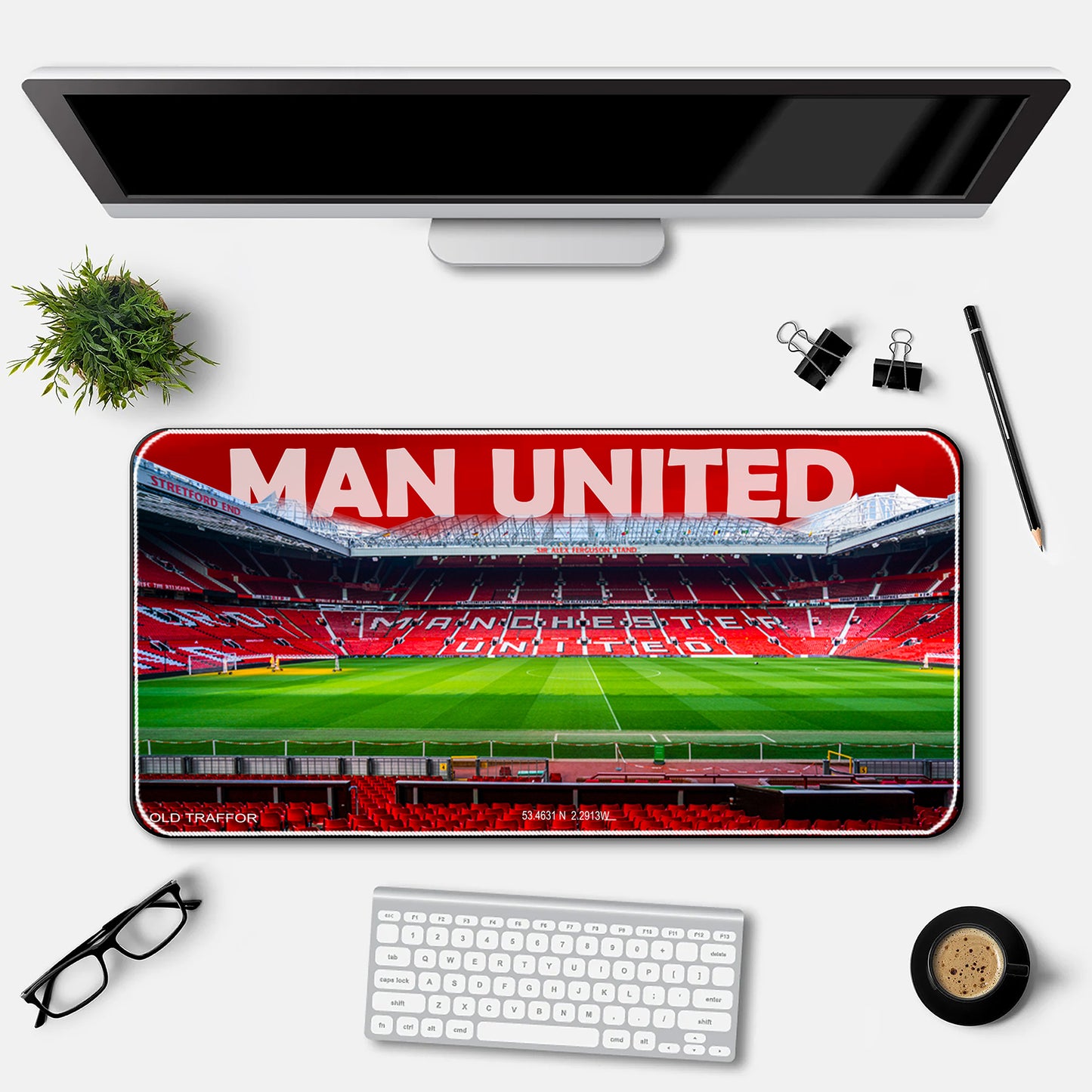 Old Trafford Stadium Desk-Mat