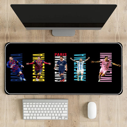 Messi career Teams Desk-Mat