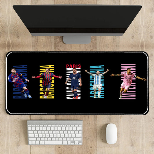 Messi career Teams Desk-Mat