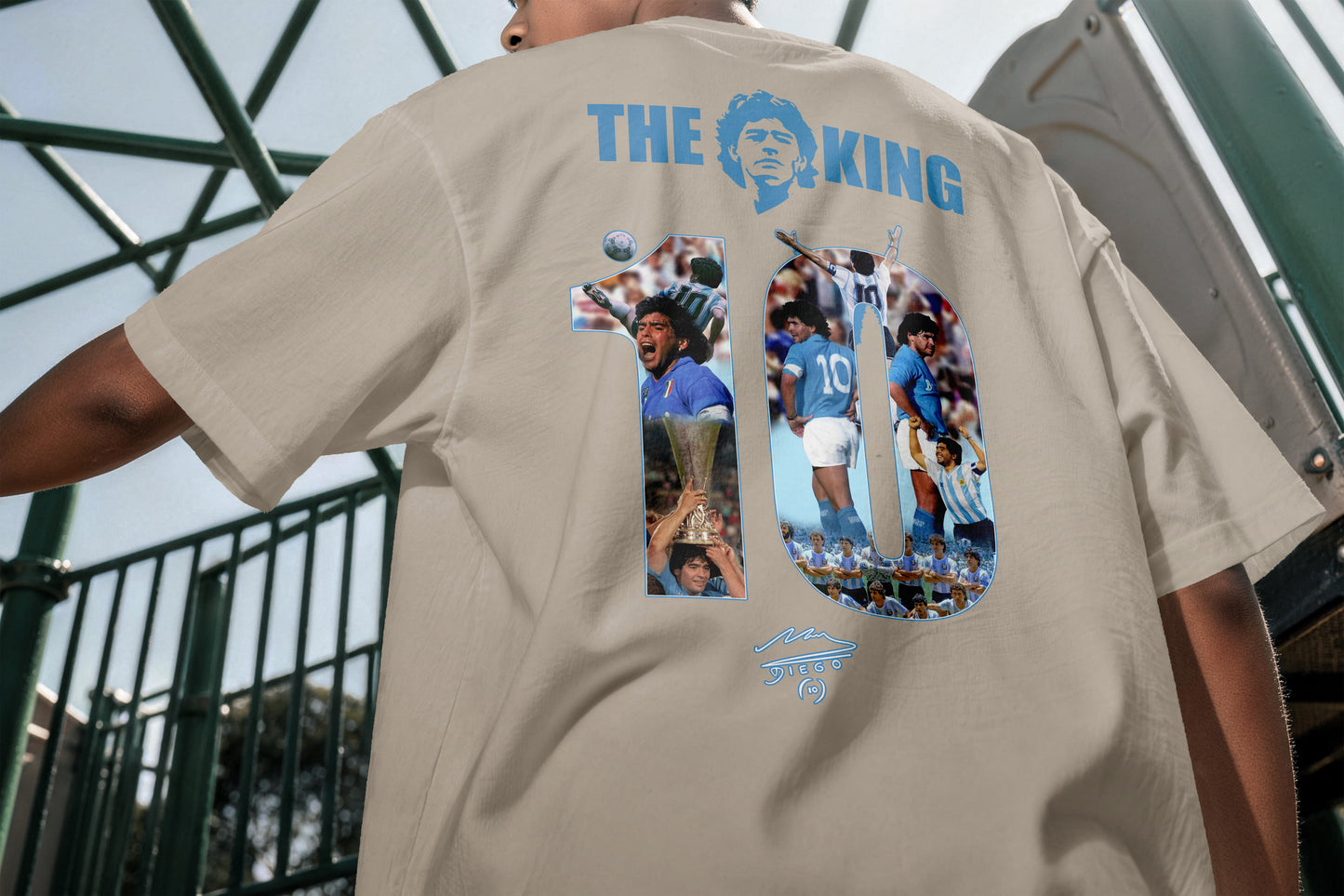Diego Maradona The King Tee